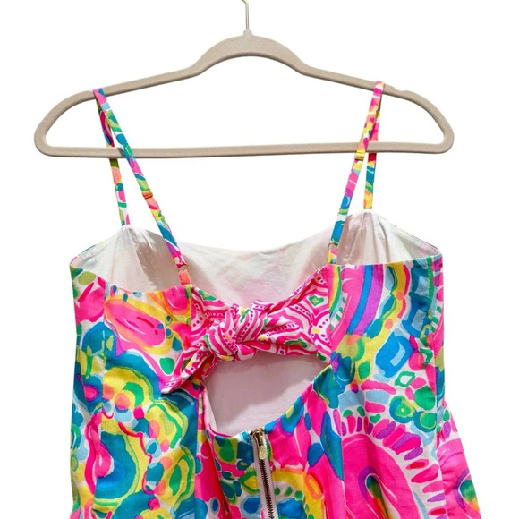 Lilly Pulitzer Shelli Dress in Come Out of Your Shell Pink Sz 10 Style# 25133 - Picture 10 of 14